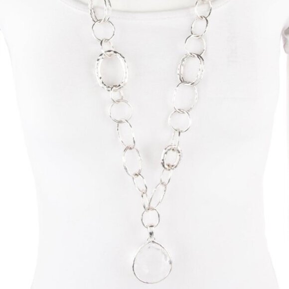 IPPOLITA QUARTZ STERLING SILVER 925 ENHANCER PENDANT NECKLACE - Picture 8 of 9